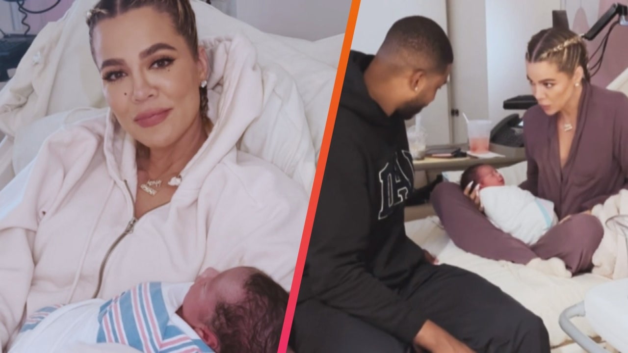 Khloe Kardashian May Not Have Formally Named Her Infant Son Yet See   ETD 20220922 TRENDING Watch Khloe Kardashian And Tristan Thompson's Son's BIRTH! MG VIDPIC 